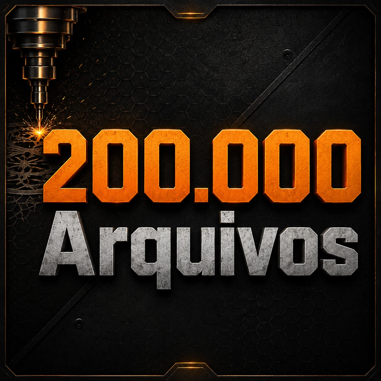 Logo 200 mil arquivos
